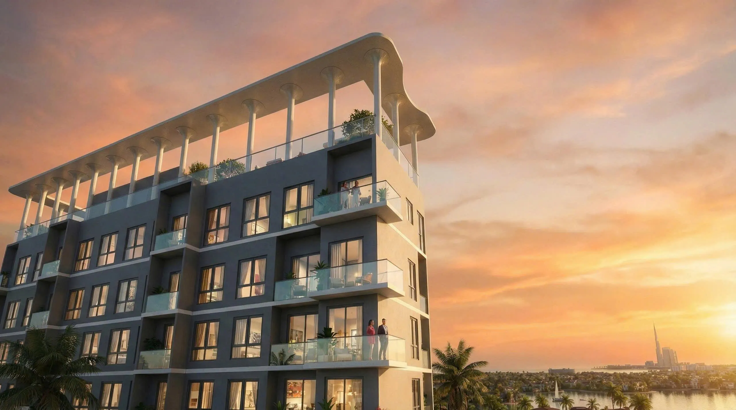 Phối cảnh căn duplex Imperia Green Paradise