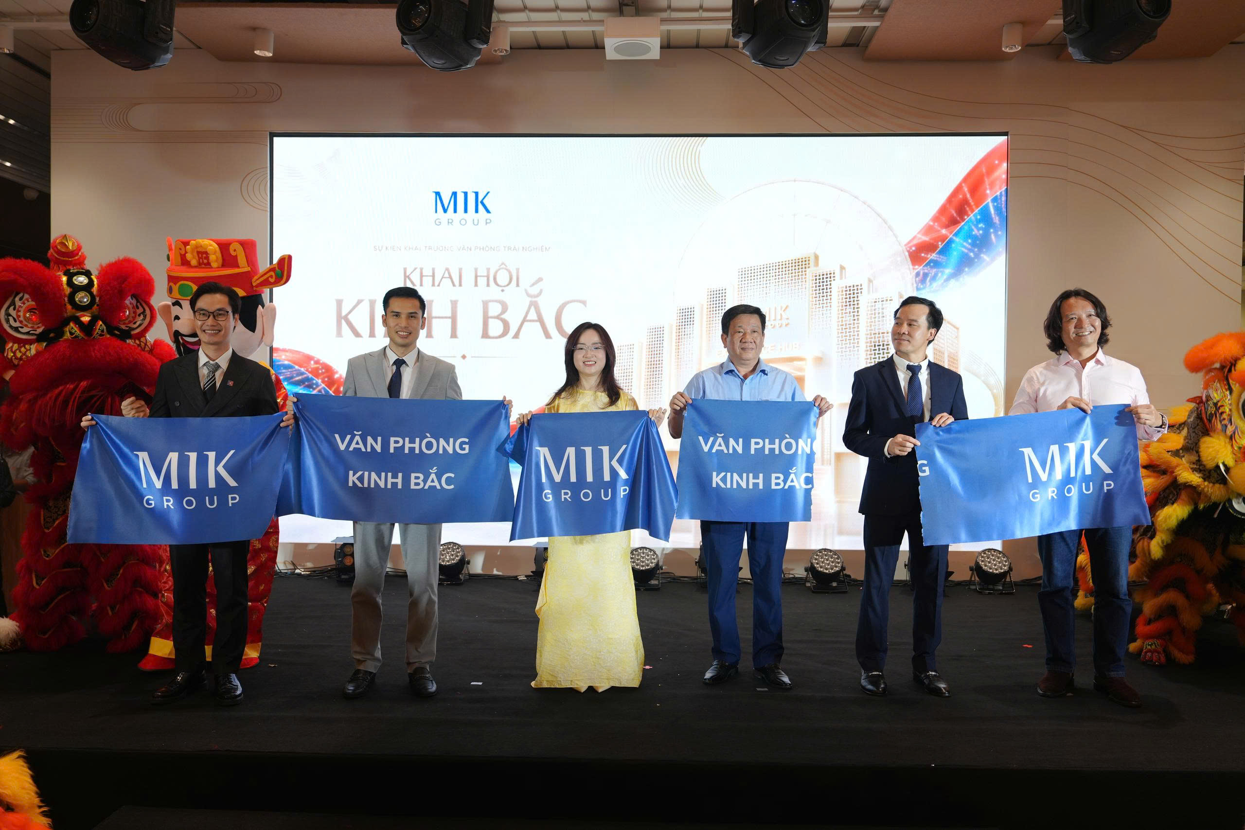 Lễ khai trương Văn phòng trải nghiệm Kinh Bắc của MIK Group tại Bắc Ninh
